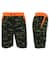 Galaxy By Harvic Men's French Terry Jogger Sweat Lounge Shorts with Contrast Trim Design